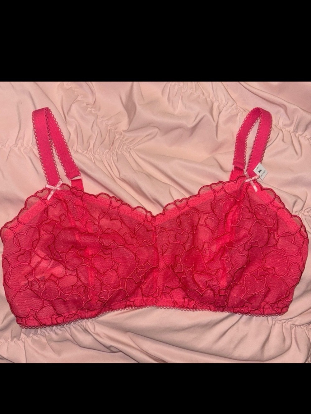 VS PINK Heart Bralette